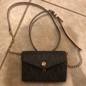 Michael Kors wallet with detachable strap